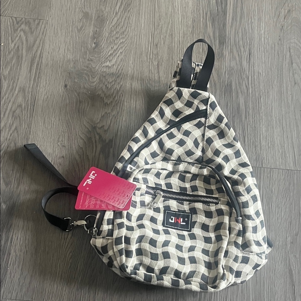Geometric Patterned Backpack